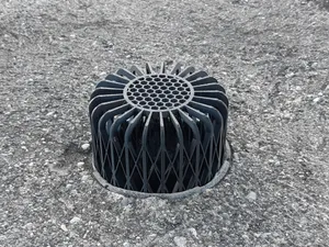 Laubfangkorb für Dachabfluss (100mm)