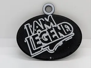 I AM LEGEND - The Keychain That Makes a Statement!