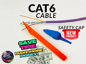 RJ45 Cat6 Data Cable Untwist Tool with Safety Cap