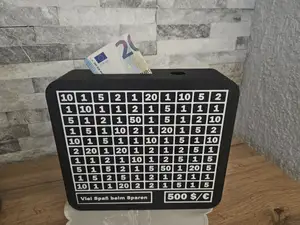 Piggy bank, Money bank, 500 $/€, 1000€, 500 Pfund
