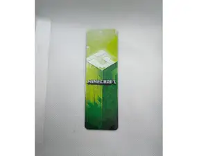 Minecraft Logo 3D Bookmark 