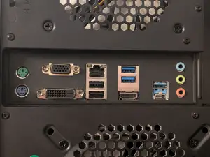 IO Shield for MSI B250M PRO-VDH