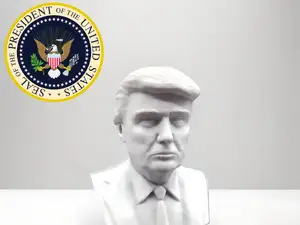 President Donald Trump Bust