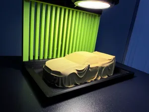 Nissan Skyline R34 GTR Covered Unveiling Display!