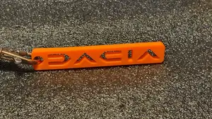 Dacia new logo keychain