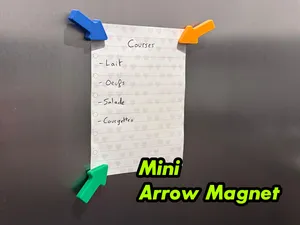 Arrow Magnet - 4 x 2mm