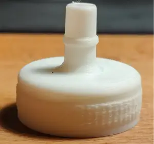 Dasani Bottle Cap to 5/16th hose adapter