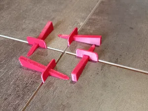Small robust tiles leveling system 2mm spacer