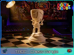 Gangle Figur aus TADC Schachset