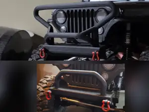 SCX10.3 CJ7 Front Bumpers - 2 Versions