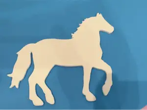 Malschablone Pferd