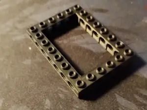 6x8 Technic Brick with Open Center 4x6 32532