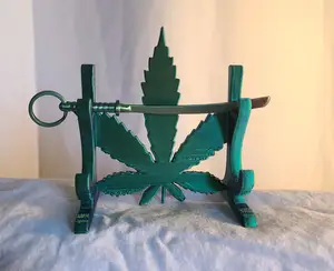 Weed Leaf Dabber Stand