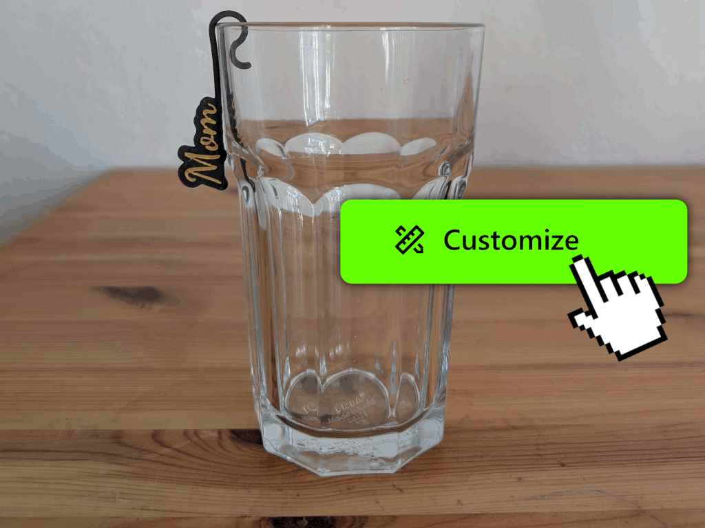 Customizable Drink Labels