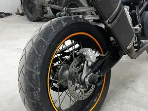 Crash Pad- Axle Mounted Motorcycle Wheel Guard
