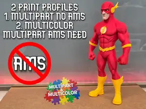 Flash DC / NO AMS & MULTICOLOR MULTIPART