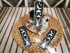 Adorable Bunny & Moon Bookmark - A Perfect Gift 