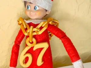 67 Six Seven Elf on the Shelf, Tree Ornament