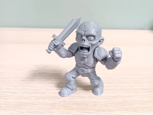 Sir Rots-A-Lot – Zombie Knight (with raised sword)