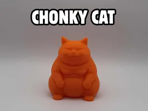Chonky Cat – Sitting Fat Cat Figurine