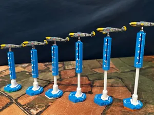 Check your 6! Telescopic Flight Stand