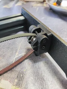 Prusa mk3 Y axis Adjustable Belt Tensioner and BED Holder with Paralelism and compatible with Mods