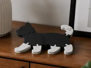Flexi Katze – Bewegliches 3D Druck Spielzeug