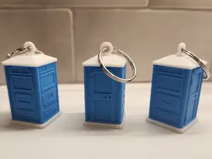 Port A Potty Keychain