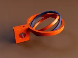 GyroCup - Print in place gyroscopic cup holder
