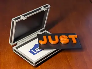 "Just in Case" Gift Card Box - Dad Joke Present