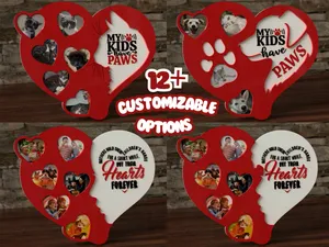 Diversity Hearts - Customizable Photo Frame