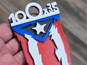 Puerto Rico flag 100x35