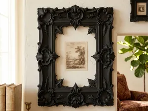 Baroque Rococo Frame - The Ebony Showcase