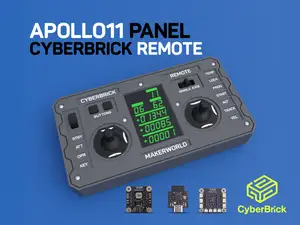 APOLLO11 PANEL CYBERBRICK REMOTE