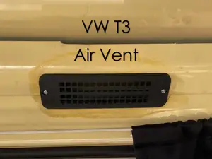 Lüftungsgitter VW-T3 Himmel