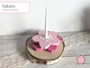 Sakura Yarn Spinner with Bearing
