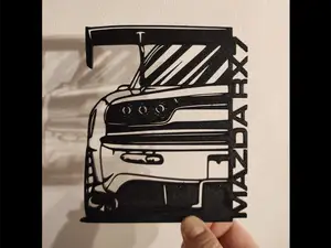 Silhouette Mazda RX7