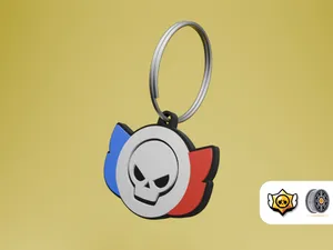 Ranked Icon | Brawl Stars Keychain Series