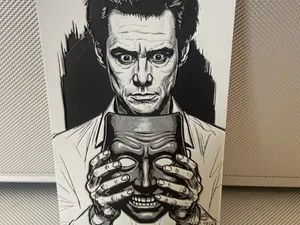 hueforge Jim Carrey in “The Mask”