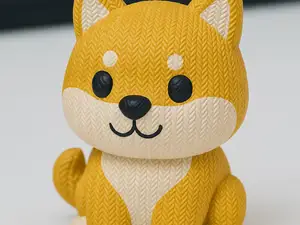 Knitted Shiba Inu