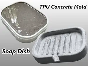 Concrete Soap Dish Mold