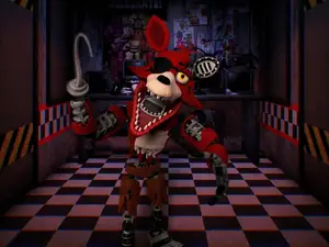 Withered Foxy Articulated Figure