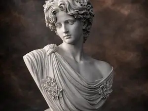 Narciso – Busto Classico del Giovane Eterno