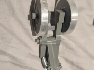 landing gear with suspension for RC aircraft