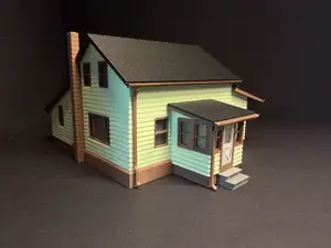Bird Song Cottage, HO Scale