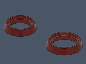 16mm and 19mm Power switch trim ring speaker build