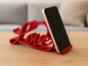 LOVE Handyhalter – Smartphone Stand Love‑Design