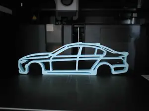 BMW F30 3 Series Wall Art / Stand