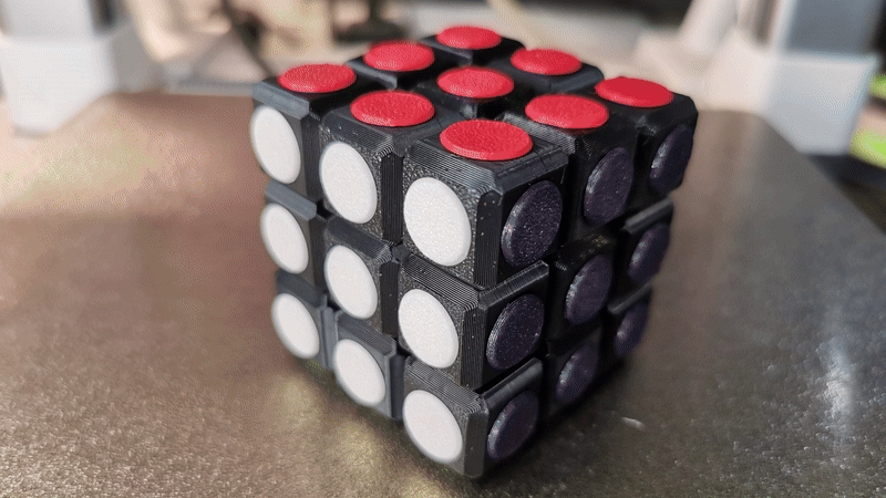 Rubik's Cube - 100% 3D Printed