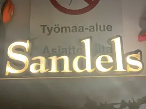 Sandels sign